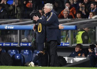 Luka Modrić i Carlo Ancelotti