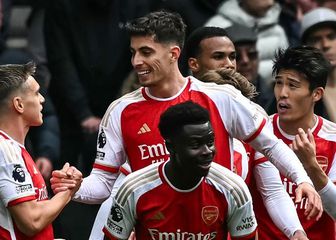 Slavlje igrača Arsenala