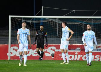 Igrači Rijeka nakon poraza u Kranjčevićevoj