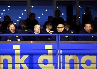 Dinamovi čelnici u glavnoj loži u Maksimiru