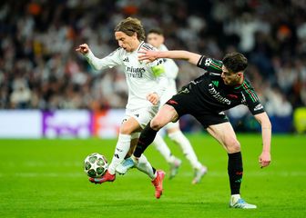 Luka Modrić i Declan Rice