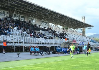 Navijači na utakmici Lokomotiva - Slaven Belupo