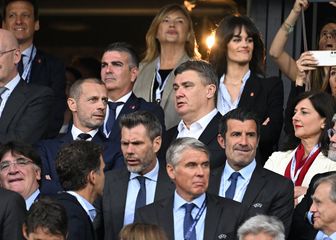Aleksander Čeferin, Zvonimir Boban i Zoran Milanović