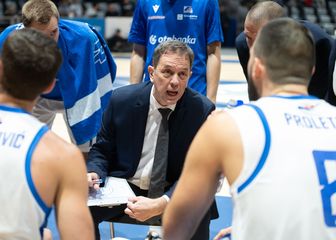 Trener Danijel Jusup i igrači Zadra