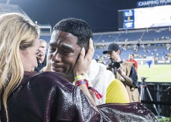 Endrick i njegova supruga