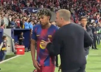 Lamine Yamal i Hansi Flick