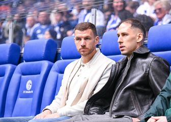 Edin Džeko i Nikola Katić