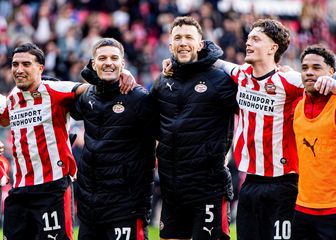 Slavlje igrača PSV-a