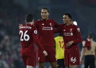 Andy Robertson, Virgil van Dijk i Trent Alexander-Arnold