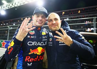 Gianpiero Lambiase i Max Verstappen