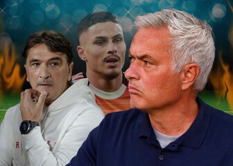 Jose Mourinho, Franjo Ivanović i Zlatko Dalić