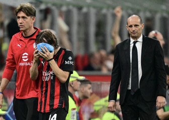 Luka Modrić i Massimiliano Allegri
