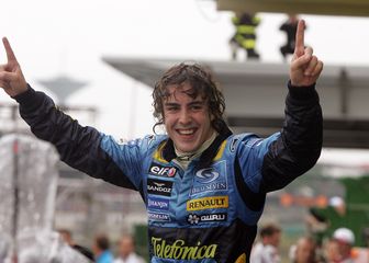 Fernando Alonso 2005. je bio svjetski prvak s Renaultom (Foto: AFP)