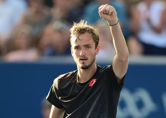 Daniel Medvedev slavi pobjedu (Foto: AFP)