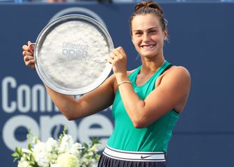 Arina Sabalenka s prvom titulom (Foto: AFP)
