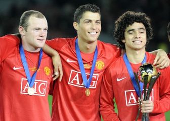 Anderson, Rooney, Ronaldo, Rafael i Nani