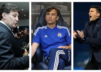 Zdravko Mamić, Dario Šimić i Sergej Jakirović