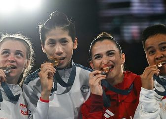 Lin Yu Ting i ostale osvajačice medalja