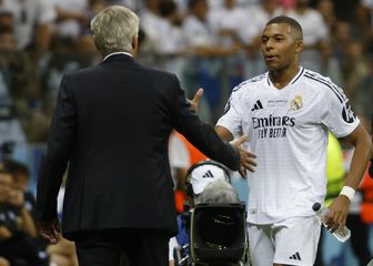 Carlo Ancelotti i Kylian Mbappe