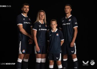 Dinamo predstavio treći dres u sezoni