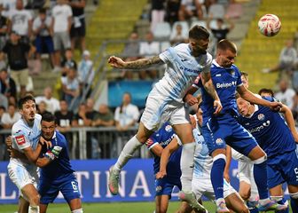 Detalj s utakmice Rijeka - Slaven Belupo