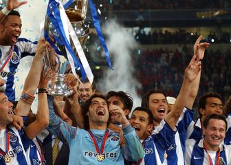 Nogometaši Porta s trofejem Lige prvaka