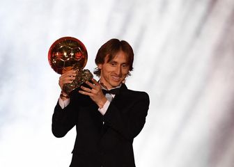 Luka Modrić sa Zlatnom loptom