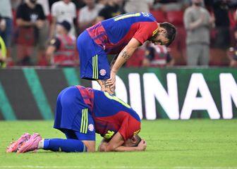 Igrači Hajduka nakon ispadanja od Dinama