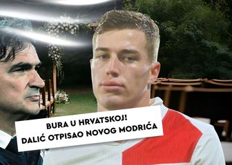 Zlatko Dalić i Luka Sučić