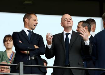 Aleksander Čeferin i Gianni Infantino