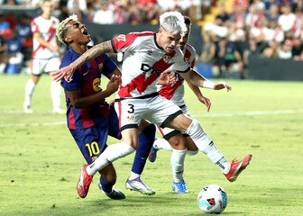 Lamine Yamal i Pep Chavarria