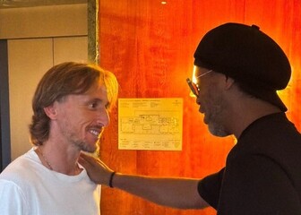 Luka Modrić i Ronaldinho