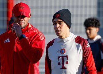 Vincent Kompany i Jamal Musiala