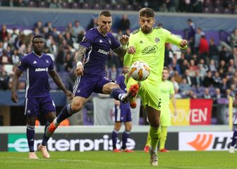 Bruno Petković i Ognjen Vranješ (Foto: AFP)