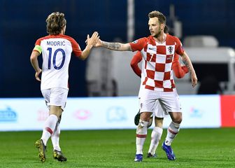 Luka Modrić i Ivan Rakitić