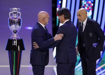 Luis de la Fuente, Zlatko Dalić i Luciano Spalletti