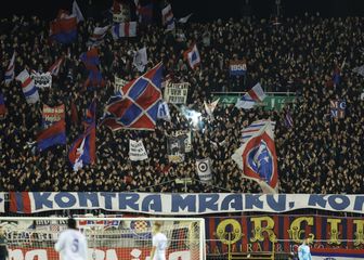 Torcida na derbiju Hajduka i Dinama