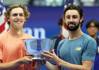 Max Purcell (lijevo) na US Openu