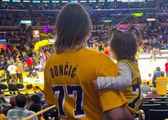 Dončićeva zaručnica i starija kćer