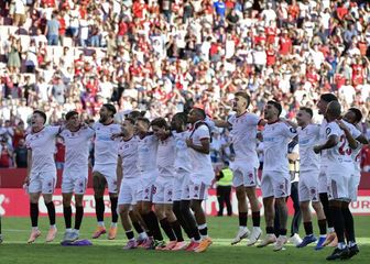 Slavlje igrača Seville