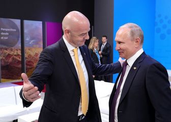 Gianni Infantino i Vladimir Putin