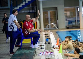 Ivica Tucak i hrvatski vaterpolisti