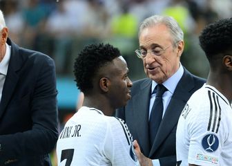 Florentino Perez i Vinicius Jr.