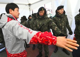 Osiguranje u Južnoj Koreji uoči ZOI-ja 2018. (Foto: AFP)