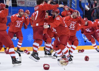 Rusi slave pobjedu na Olimpijskim igrama u Pjongčangu (Foto: AFP)