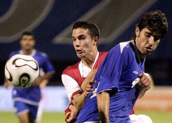 Robin van Persie i Vedran Ćorluka