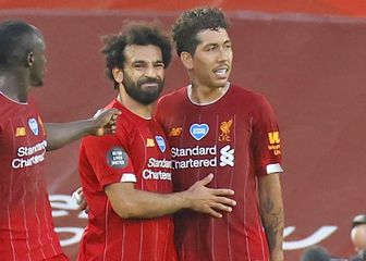 Sadio Mane, Mohamed Salah i Roberto Firmino