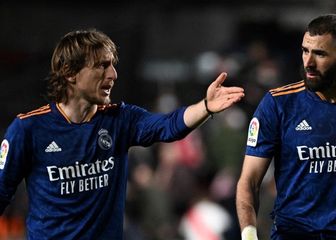 Luka Modrić i Karim Benzema