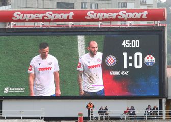 Hajduk - Slaven Belupo, 1:0 na poluvremenu