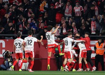 Igrači Girone slave pobjedu